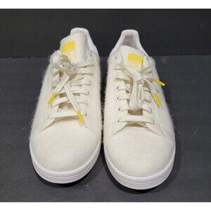 Adidas Pharrel Williams Stan Smith Tennis Ball Sneakers Mens 12 White Fuzzy Shoe